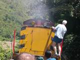 Zugr�uber im Anmarsch